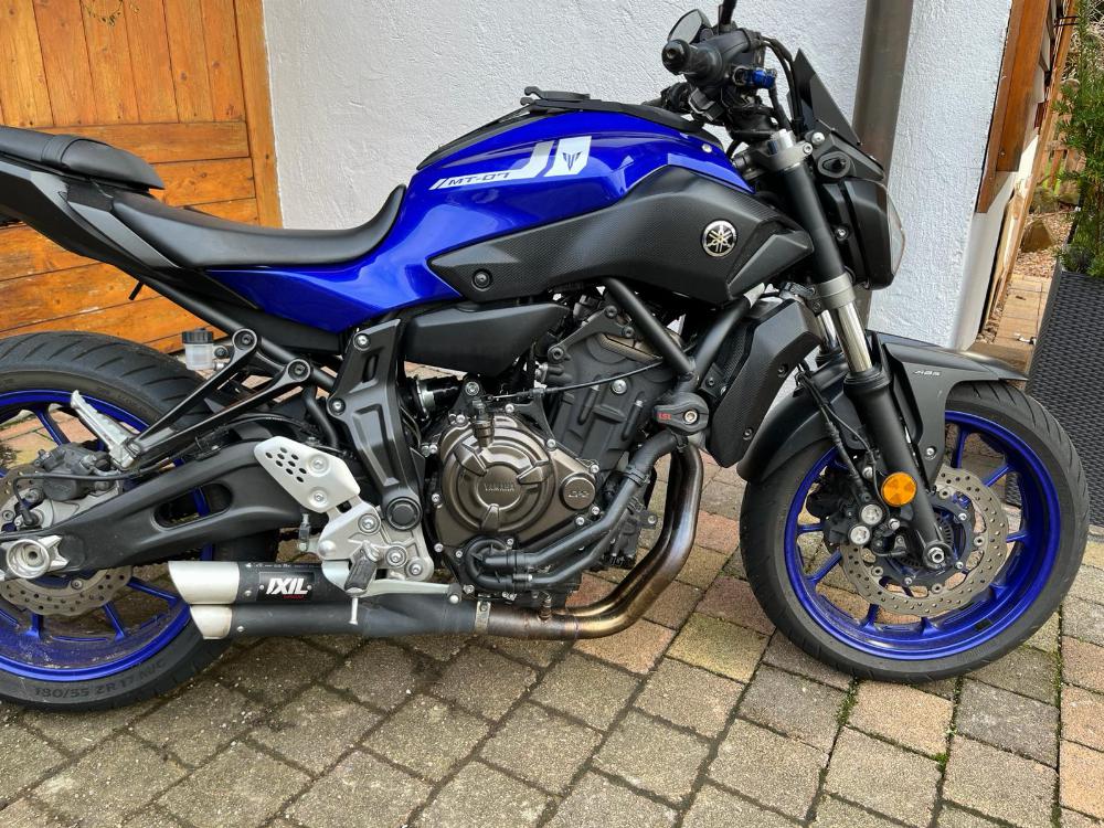 Motorrad verkaufen Yamaha Mt07 Rm17 Ankauf